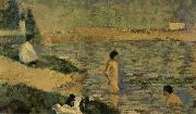 Bathers of Asnieres Georges Seurat